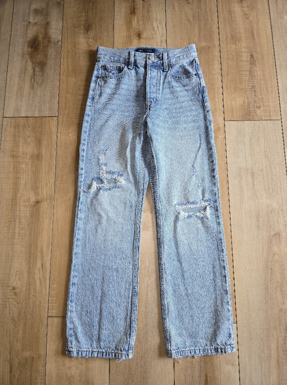 Aeropostale High Rise Baggy Jeans sz 000 Short